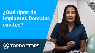 ¿Qué tipos de Implantes Dentales existen [upl. by Maurreen]