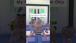 When YOUNGEST SIBLING goes to OHIO…😱💀 adoptme roblox robloxshorts [upl. by Lledner610]