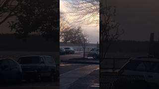 Gale force winds downtown waterfront windy nature pnw usa [upl. by Eirolav]