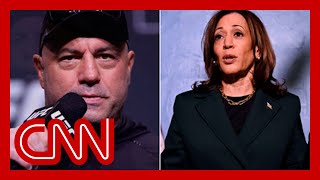 Joe Rogan says he wanted to interview Harris to get past the ‘speeches’ [upl. by Wendye904]