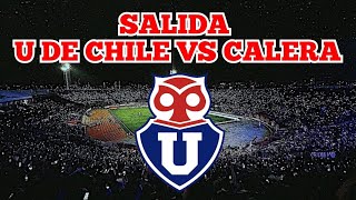 SALIDA U DE CHILE VS CALERA  REACCION [upl. by Eitten]