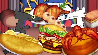 Toothless vs Light fury Random Mukbang Animation 2 [upl. by Gregorius]