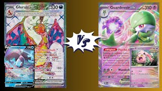 Ich gaube an das Herz der Karten Glurak EX gegen Guardevoir EX Pokemon Live [upl. by Saltzman]