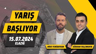 Yarış Başlıyor  15 Temmuz Elazığ At Yarışı Tahminleri  Niko Yenibayrak ve Gökhan Yalçınkaya [upl. by Alleuqram]