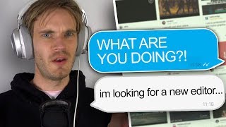 pewdiepie has replaced me fiverr part 2 [upl. by Goodden]