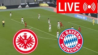 🔴 Frankfurt  FC Bayern München LIVE I Bundesliga 202425 I PES 21 Video Simulation Gameplay [upl. by Nochur]