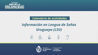 Mes de la Discapacidad 2024  Calendario de actividades en LSU [upl. by Nolyk347]