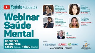 Webinar  Saúde Mental [upl. by Asenav921]