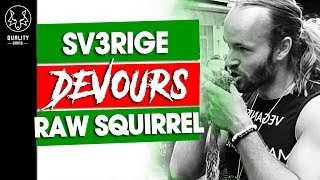 Sv3rige Devours Squirrel In Front Of Shocked Vegans [upl. by Amlev]