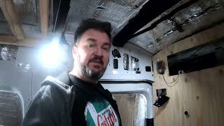 LDV van conversion DIY custom shower and fibreglass tray [upl. by Kcira907]