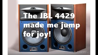 The JBL 4429 speaker Is a knockout [upl. by Annaoj969]