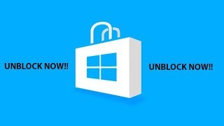 UNBLOCK MICROSOFT STORE  SCHOOL LAPTOP Windows 10 20182019 [upl. by Yrelle]