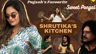 Pugazh Joins Shrutika for Sweet Pongal Cooking Up Laughter  🥄 Mediamasons Kitchen 🍴 [upl. by Harihat]