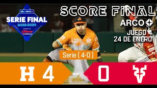 GRAN FINAL Juego 4 🍊Naranjeros vs Venados 🦌 24 de Enero 2023 [upl. by Ferd764]