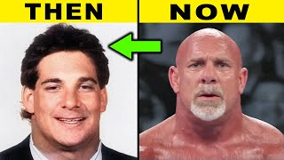 5 BALD WWE Wrestlers Who Used to Have HAIR  GOLDBERG with HAIR [upl. by Ellerret]