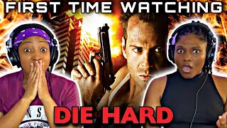 WATCHING DIE HARD 1988 FOR THE FIRST TIME  MOVIE REACTION [upl. by Eberly]