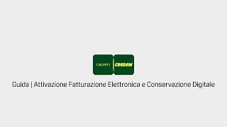 Credem Business On  Fatturazione Elettronica  Processo di acquisto [upl. by Sandy]