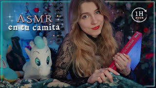 ASMR en TU CAMITA ❤️ Tu Amiga te ayuda a DORMIR 🌙【Atención Personal】12 [upl. by Odnalref946]