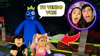 A VICK VAI CONSEGUIR DERROTAR O AZUL BABÃO NO ROBLOX [upl. by Chuipek]