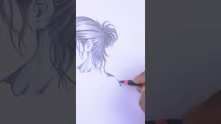 quotLearn to Draw Eren Yeager Detailed Drawing Tutorial from Attack on Titanquot artandcraftshorts [upl. by Lorolla339]