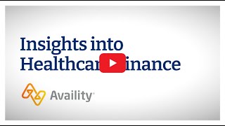 Insights into Healthcare Finance Availity [upl. by Leary733]