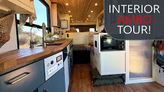 Interior Tour of Our 4x4 Ambulance Conversion One of a Kind Layout EP3 [upl. by Girardi336]