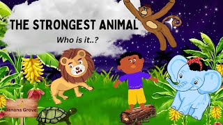 Strongest Animal Kids Moral story True Confidence folk tale [upl. by Yralih546]