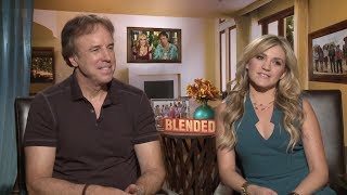 Blended  Jessica Lowe and Kevin Nealon Interview  Official Warner Bros [upl. by Wainwright986]