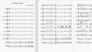 Partitura  ColdHearted Snake Grade [upl. by Zosima521]