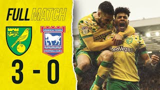 FULL REPLAY  Norwich City 30 Ipswich Town  10 Years Since Last Derby Defeat  201819 [upl. by Naenaj]