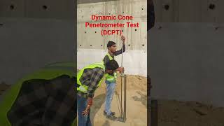 Dynamic Cone Penetrometer Test DCPT [upl. by Mercado482]