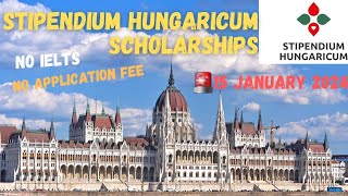 Stipendium Hungaricum scholarship 2024  Complete Process  Fully Funded HEC Scholarship 2024 [upl. by Skerl]