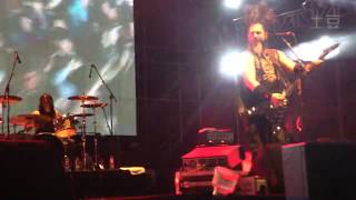 Otsegolation  Wayne Static of StaticX  Midi festival Shanghai 2014 100114 [upl. by Enial]