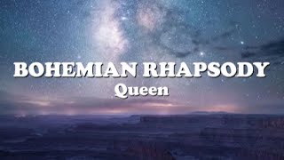 Queen  BOHEMIAN RHAPSODY Lyrics Video [upl. by Aliza]