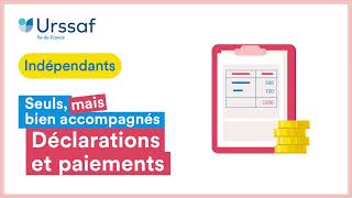 Seuls mais bien accompagnés Travailleurs indépendants  déclarations et paiements mode d’emploi [upl. by Meador317]