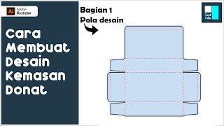 Cara Membuat Desain Kemasan Box  bagian 1 [upl. by Albertine981]