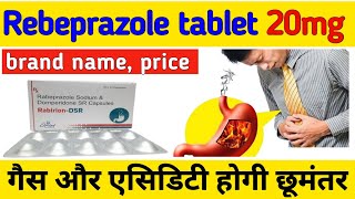 Rabeprazole gastro resistant tablets ip 20 mg  Rabeprazole sodium and domperidone capsules DSR [upl. by Hannej]