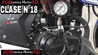 Así se Checa la COMPRESIÓN de tu MOTOCICLETA  MUY FÁCIL [upl. by Noir690]