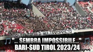 ⚪🔴🎵 SEMBRA IMPOSSIBILE 🎵 BariFeralpi Salò Serie B [upl. by Farnham]