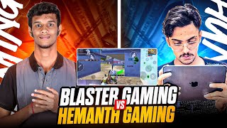 BLASTER GAMING VS mrhemanth07  CLASSIC INTENSE FIGHT 🥵 bgmilive streamer facecam [upl. by Ateikan]