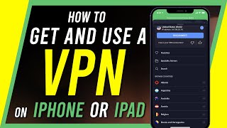 How To Use VPN On iPhone [upl. by Abil]