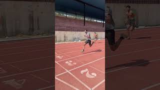 Sprinter training 💪🐯 100m army trackandfield triplejumper trending ytshorts olympicsport [upl. by Modeste211]