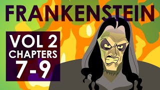 Frankenstein Summary  Volume 2 Chapters 79  Schooling Online [upl. by Eilyr]