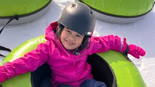 snow tubing 🧣🧤Calgary🇨🇦 [upl. by Einner152]