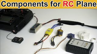 Rc Electronics  Brushless Motor Esc Servo Battery Remote control prop etc [upl. by Jemina61]