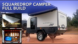 DIY Squaredrop Camper FULL BUILD Walkthrough [upl. by Aneeg558]