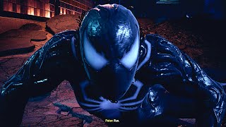 SpiderMan 2 Venom Symbiote Takes Over SpiderMan Scene 2023 PS5 4K 60FPS [upl. by Ahseer]