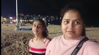 Girgaon chowpatty in Mumbai mumbai chowpatty girgaonchowpatty family vlog viralvideos travel [upl. by Ravilob606]