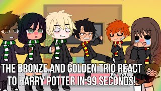 The Silver And Golden Trio React To Harry Potter In 99 seconds It’s Aminah [upl. by Tannenwald]