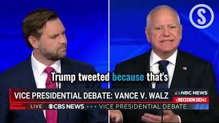 Gov Tim Walz calls Donald Trumps leadership quotficklequot blames him for Iran nuclearization [upl. by Tisbe]